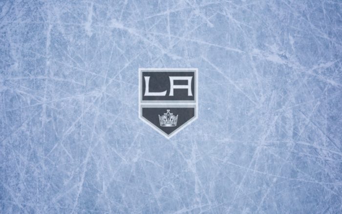 Los Angeles Kings wallpaper, ice and logo, widescreen 1920x1200, 16x10