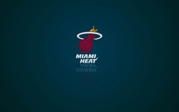 Miami Heat wallpaper and logo, widescreen 1920x1200px, 16x10