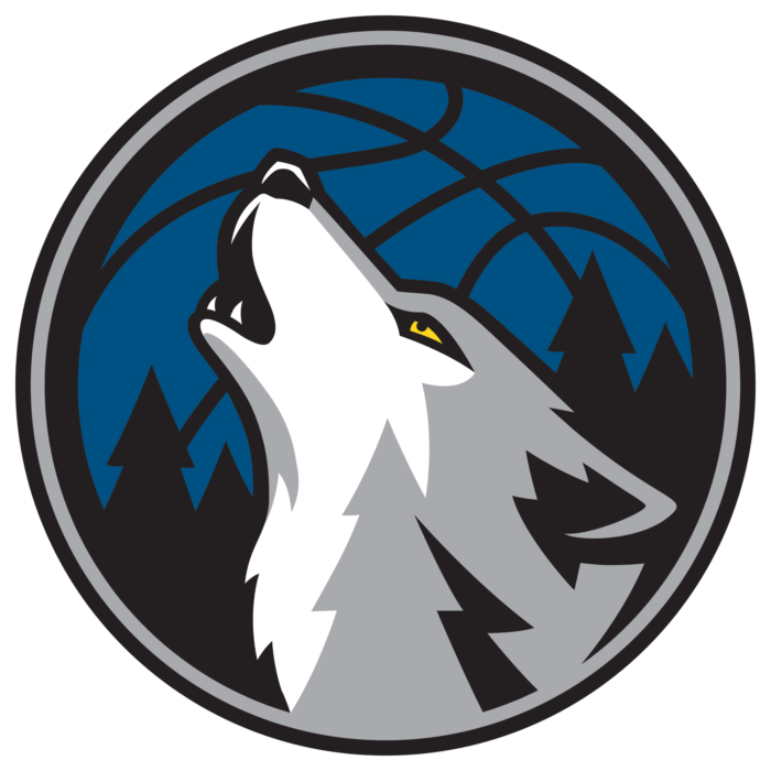 Minnesota Timberwolves logo, emblem (alternate 3)