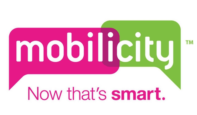 Mobilicity logotype, logo and slogan
