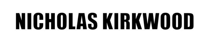 Nicholas Kirkwood logo, black