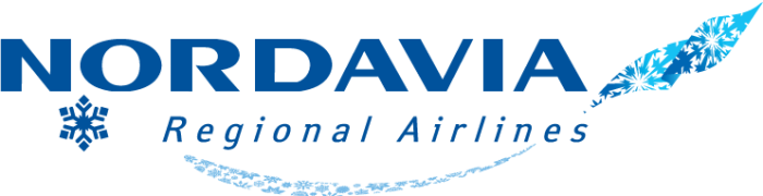 Nordavia logo, logotype, symbol