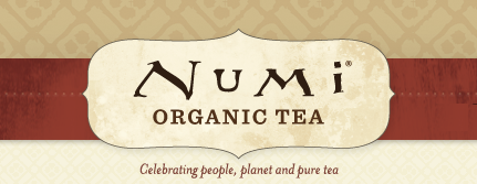 Numi Organic Tea logo, form website