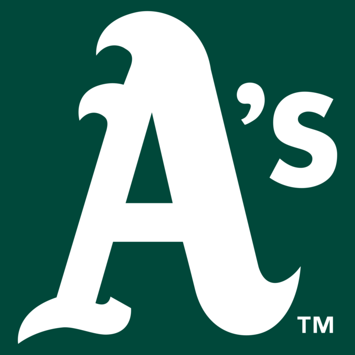 Oakland Athletics logo, cap, insignia