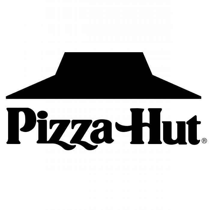 Pizza Hut logo black