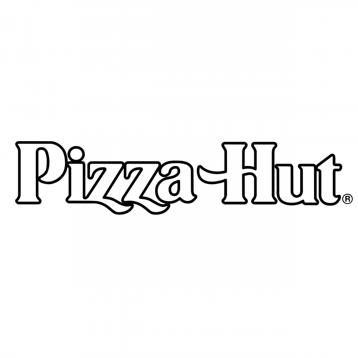 Pizza Hut logo white
