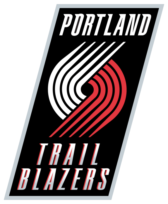 Portland Trail Blazers logo, emblem, brighter version