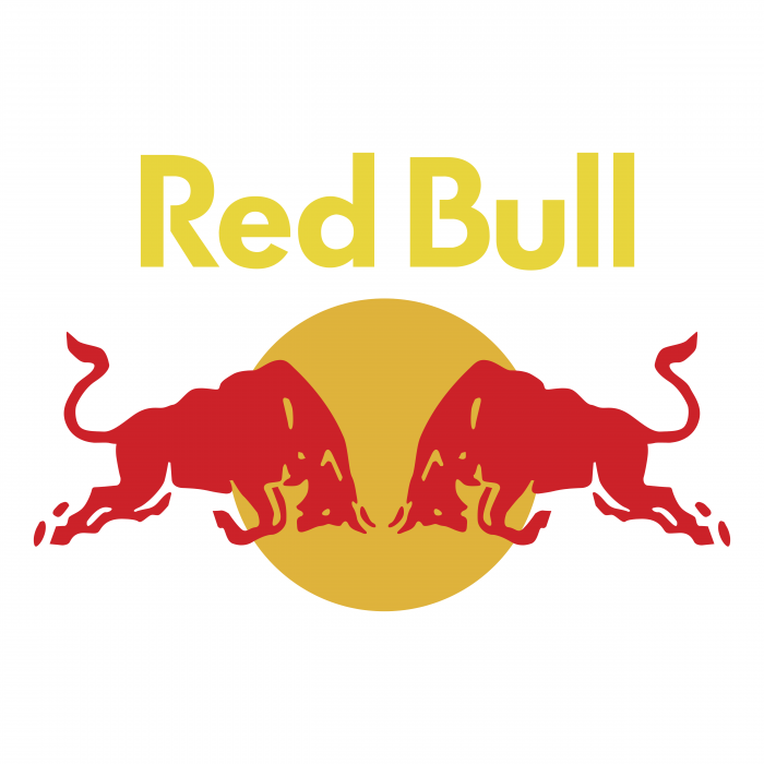 Red Bull logo yellow