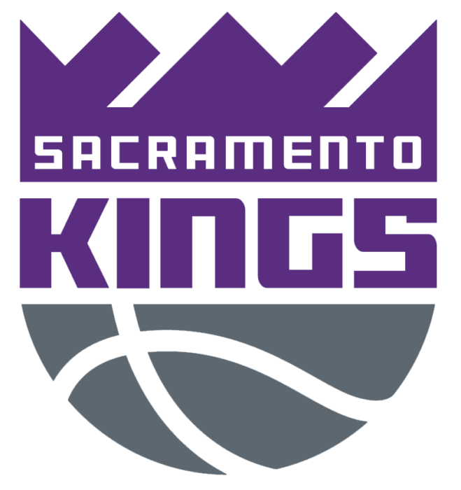 Sacramento Kings logo, white bg