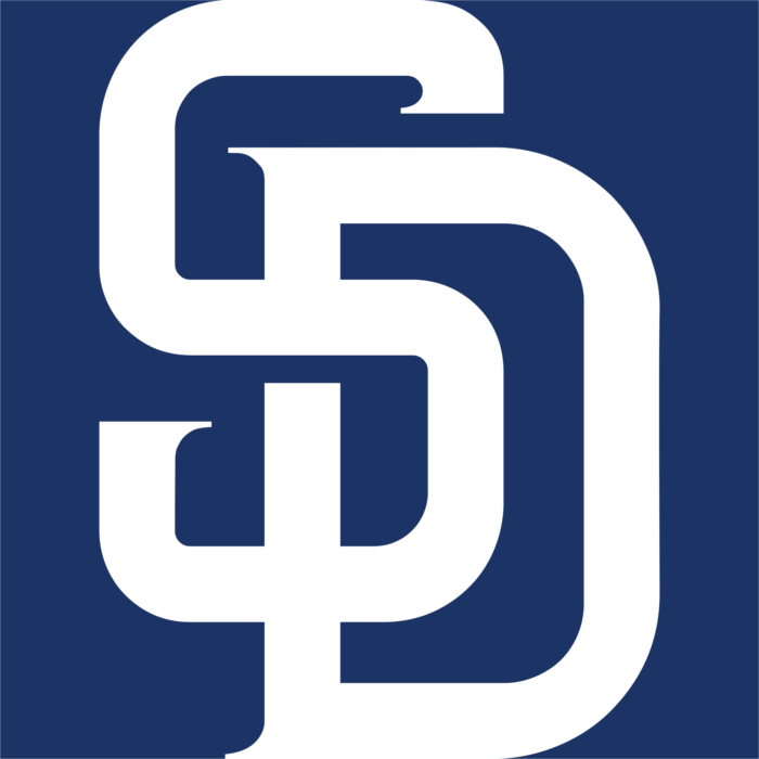 San Diego Padres logotype, cap