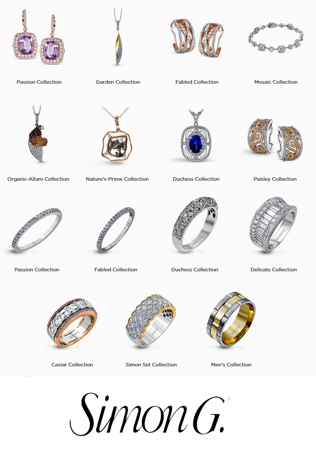 Simon G Jewelry rings and other jewelry