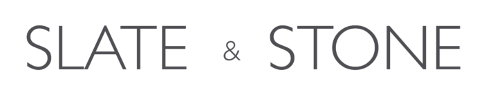 Slate & Stone logo, wordmark