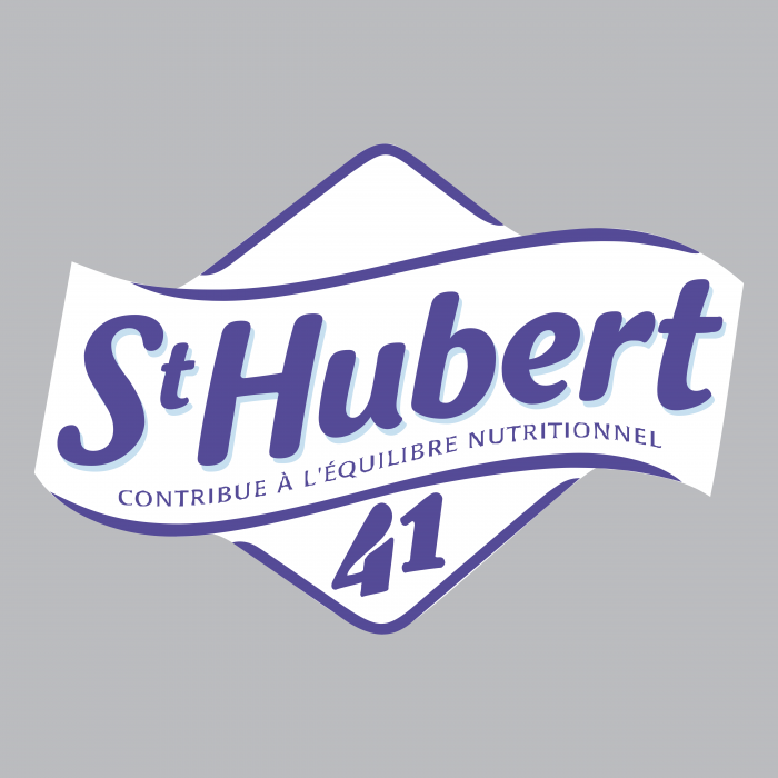St Hubert logo grey