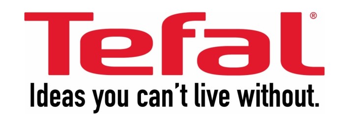 Tefal logotype and slogan