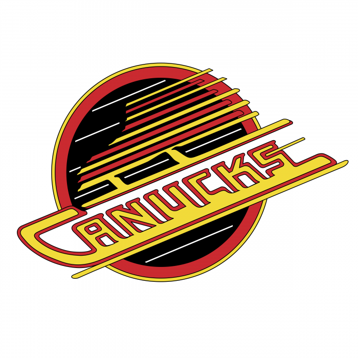 Vancouver Canucks logo red