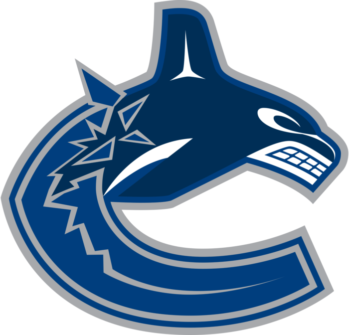 Vancouver Canucks logo, symbol, blue