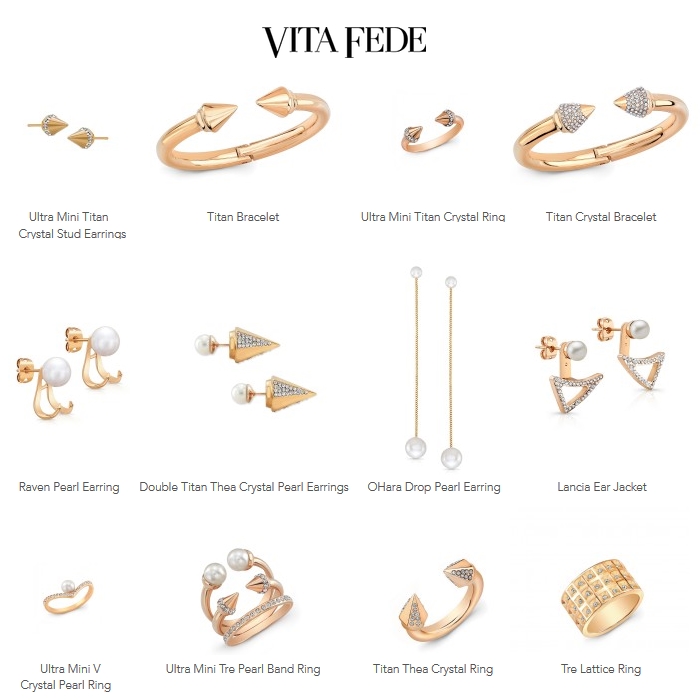Vita Fede Jewelry - earrings, bracelets, rings