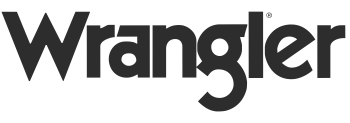 Wrangler logo, gray