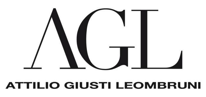 AGL logo (Attilio Giusti Leombruni) light black