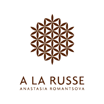 A LA RUSSE logo, white bg