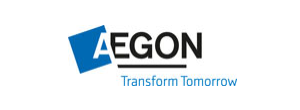 Aegon logo, slogan