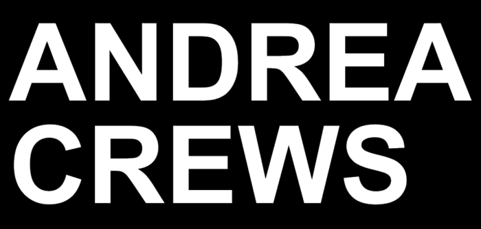 Andrea Crews logo, black
