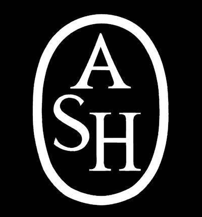 ASH logo, black
