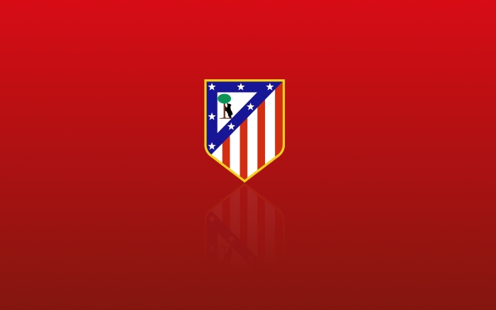 Atletico Madrid wallpaper with club logo - 1920x1200 px
