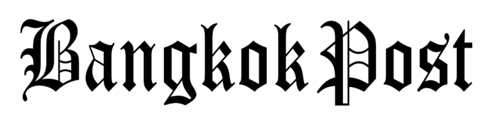 Bangkok Post logo, white bg