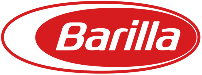 Barilla logo, red