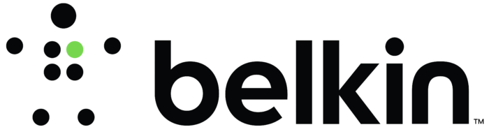 Belkin logo, (green dot)