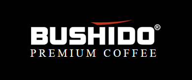 Bushido Coffee logo, black