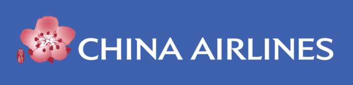 China Airlines logo, blue