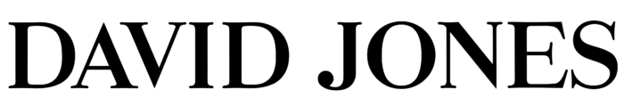 David Jones logo, wordmark
