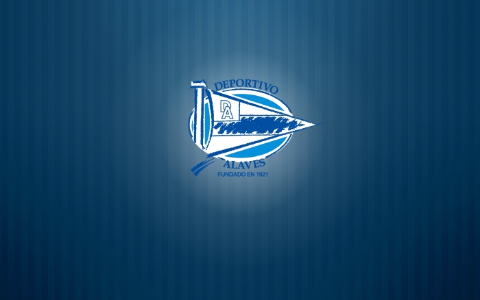 Deportivo Alaves wallpaper with logo, logotipo, widescreen, full size is 1920x1200px