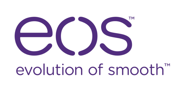EOS logo, white