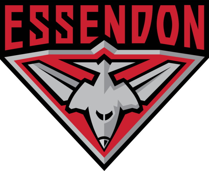 Essendon Bombers logo, darker version