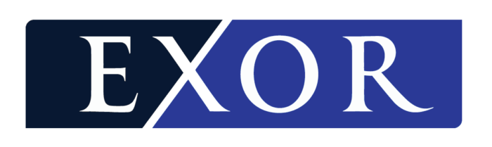Exor logo, white bg