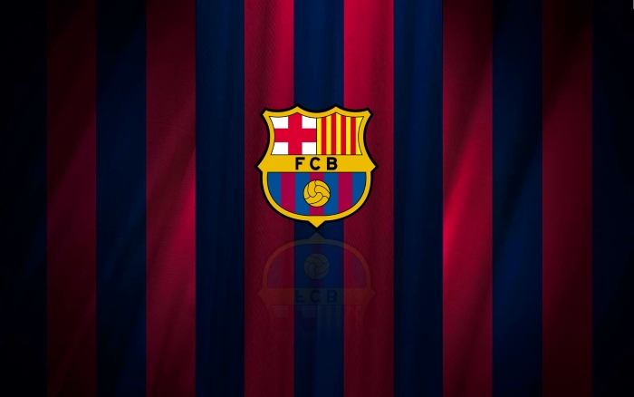 FC Barcelona wallpaper with club logo 1920x1200px