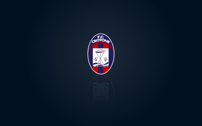 FC Crotone wallpaper with logo - 1920x1200px