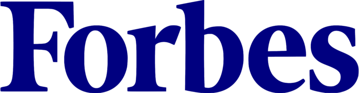 Forbes logo, blue