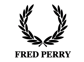 Fred Perry logo with wordmark