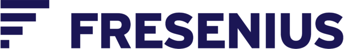 Fresenius logo, dark blue