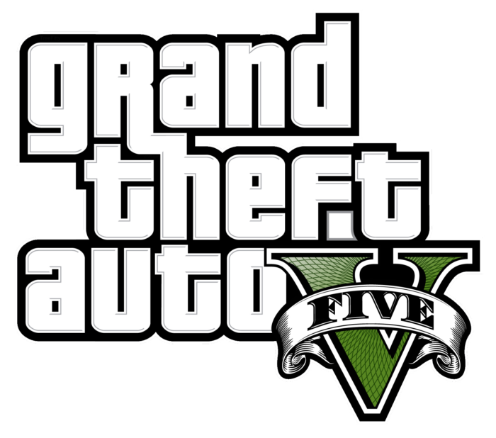 GTA five logo (without gray color)