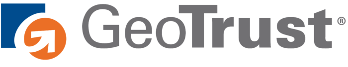 GeoTrust logo, white bg