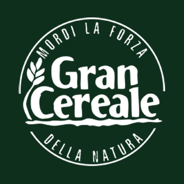 Gran Cereale logo, circle white emblem