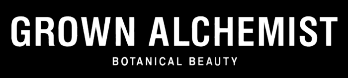 Grown Alchemist logo, logotype, black