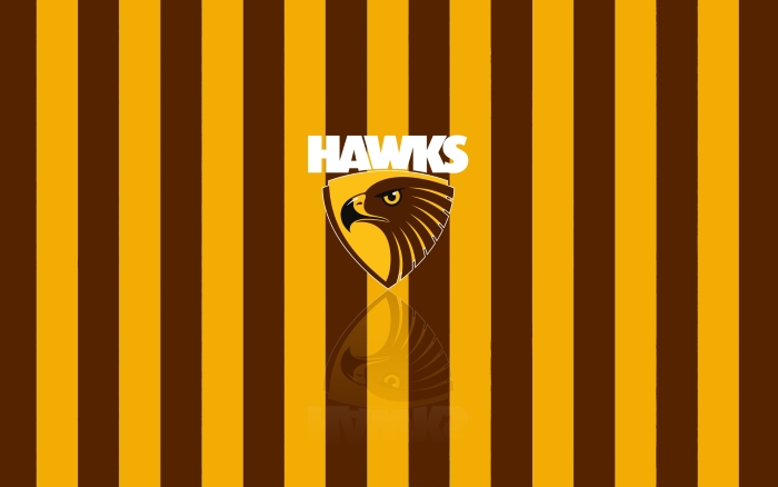 Hawthorn Hawks FC wallpaper with team logo, widescreen desktop background 1920x1200px