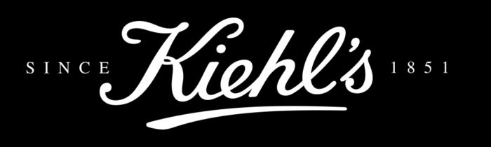 Kiehls logo, logotype, black