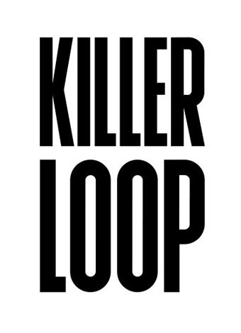 Killer Loop logo, white bg